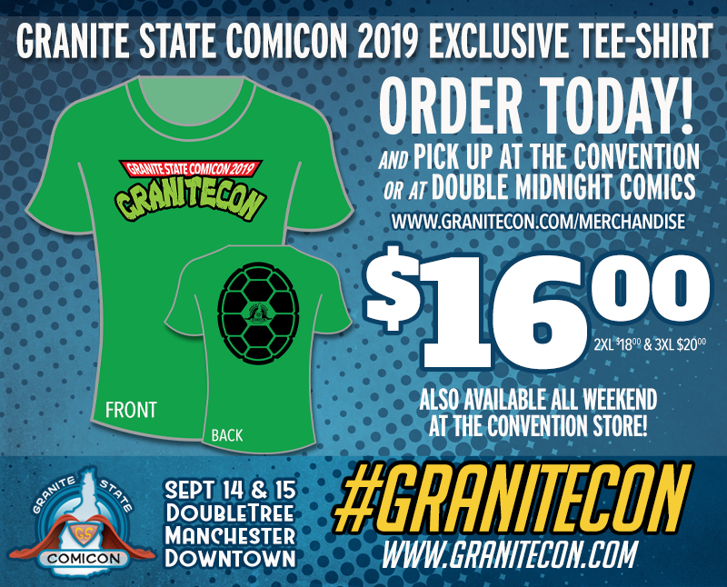 Granitecon 2019 TEE SHIRT announcement