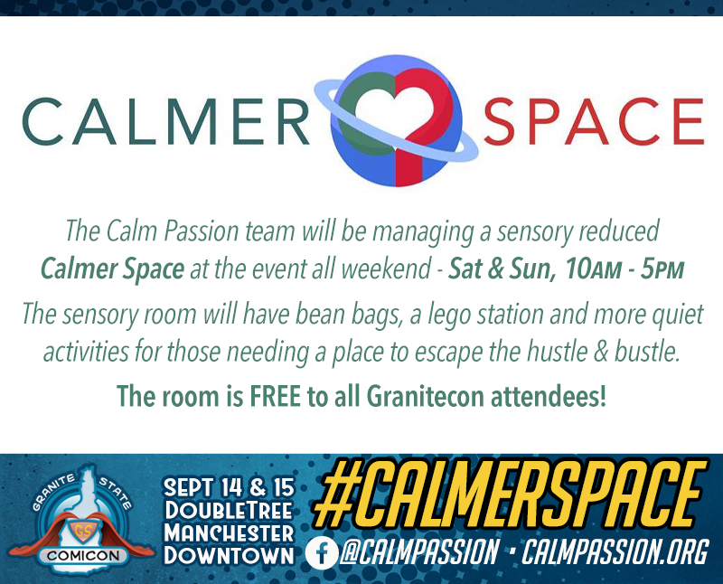 Granitecon 2019 calmer space announcement