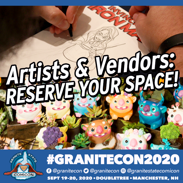 *Granitecon 2020 announcement TABLES