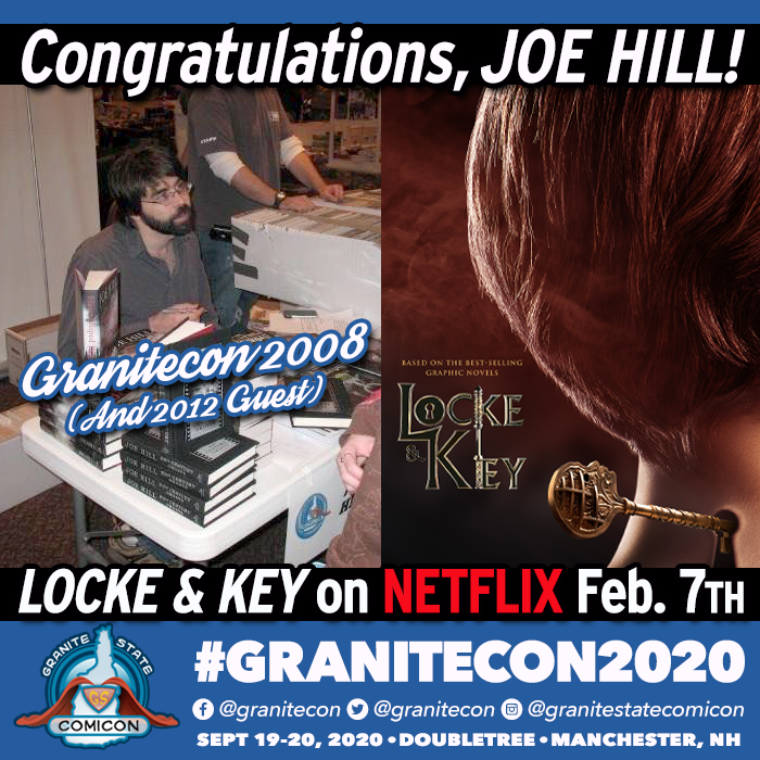 *Granitecon 2020 announcement JOE HILL