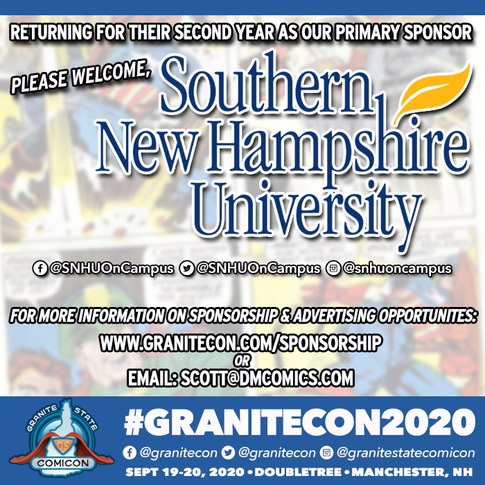 *Granitecon 2020 announcement SNHU