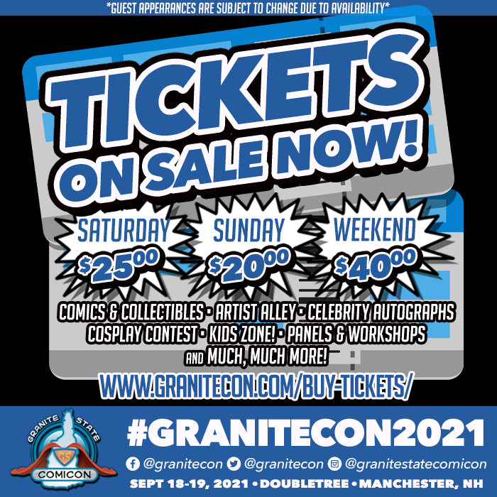 Granitecon 2021 tickets