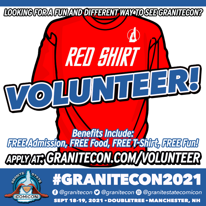 Granitecon 2021 Volunteer