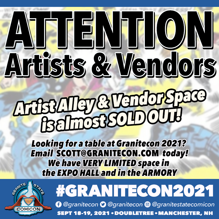 Granitecon 2021 sold out