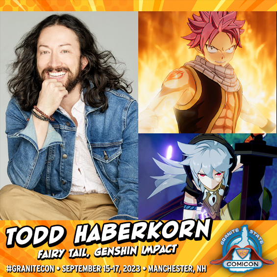 Please welcome, Todd Haberkorn! - Granite State Comic Con