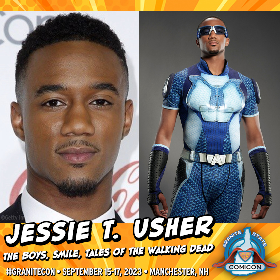Please Jessie T. Usher! Granite State Comic Con